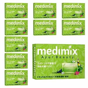 medimix 正規輸入品 メディミックス アロマソープ フレッシュグリーン 10個 125g MED-GLY 10P