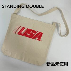 新品未使用　STANDING DOUBLE（スタンディングダブル）キャンバスUSAトート