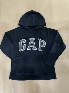 GAP トレーナー パーカー　160cm 黒　ブラック　ビッグロゴ