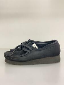 Clarks◆ショートブーツ/23cm/BLK/スウェード/21621//