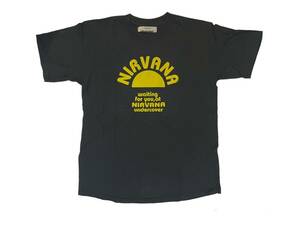 名作 UNDERCOVER NIRVANA カレッジロゴ Tシャツ ブラック サイズM アンダーカバー