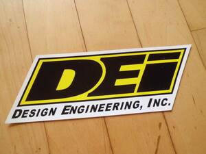 即決 VINTAGE AUTO PARTS STICKER DEI DESIGN ENGINEERING INC ビンテージ オート パーツ ステッカー 