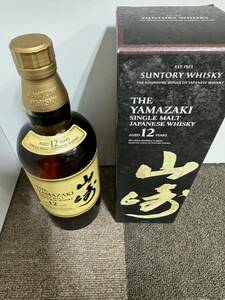 SUNTORY サントリー 山崎 12年 ウイスキー 700ml (未開栓) ※都内在住者限定※