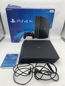 PS4Pro 本体 セット 1TB ブラック SONY PlayStation4 CUH-7000B