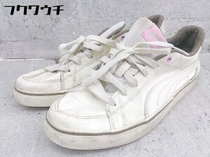 ◇ PUMA プーマ COURT POINT VULC V2 362947-16 スニーカー シューズ 25cm ベージュ メンズ