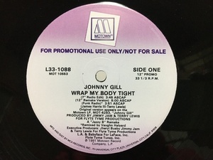 プロモ JOHNNY GILL WRAP MY BODY TIGHT 12inch PROMO ジョニー ギル プロモ JAM & LEWIS BABYFACE