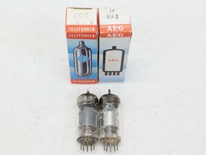 ■□TELEFUNKEN EF804S 真空管 2本 ダイヤマーク入 テレフンケン□■025669138m□■