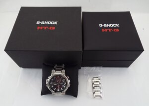 R353〇美品 CASIO(カシオ)G-SHOCK Gショック ジーショック MT-G G-B1000D-1AJF 腕時計 電波ソーラー ブルートゥース 20気圧防水