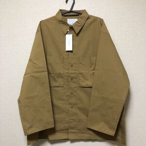 S 新品タグ付 nanamica Utility Shirt Jacket SUAS058　ナナミカ シャツジャケット コーチジャケット ベージュ 