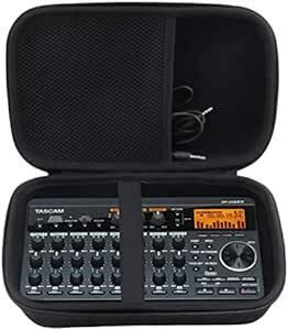 WAIYUJP収納ケース互換の TASCAM(タスカム) DP-008EX マルチトラックレコーダー 保護 キャリング 収納ケース