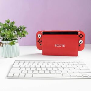 Nintendo Switch 有機EL 充電ドック ベースケース レッド 赤