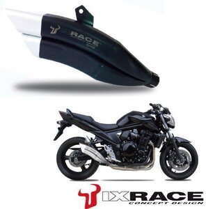 【送料800円】IXRACE SUZUKI スズキ GSF 1250 BANDIT 09-14 Z7B ツインアップ スリップマフラー