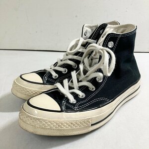 ★CONVERSE ALL STAR コンバースオールスター ct 70 ハイカットスニーカー ブラック系 UK5.5 24cm メンズ 0.8kg★