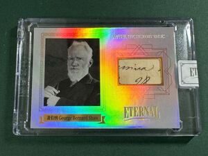 50枚限定 2024 Eternal Cuts George Bernard Shaw ジョージ・バーナード・ショー 手書部分 レリックカード Relic Card