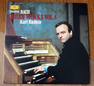 カール・リヒター - バッハ、オルガン・リサイタル第1集 / Karl Richter - BACH ORGAN WORKS Vol.1 / 日本盤 LP