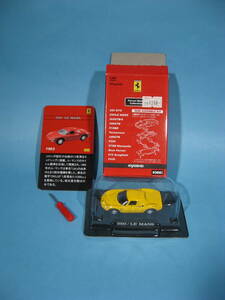 京商 1/64 フェラーリコレクション Ⅱ 1963 フェラーリ 250/ルマン 黄色KYOSHO Ferrari CollectionⅡ 1963 250/LE MANS Yellow(中古・美品)