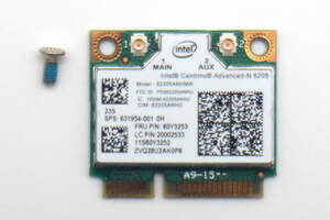無線LANカード　Intel　Centrino Advanced-N 6205　LL750/L　動作品