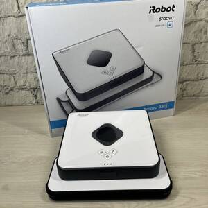 【YH-0715】中古美品 iRobot アイロボット Braava ブラーバ 380j 床拭き 水拭き 乾拭き 急速充電 落下防止 掃除機 掃除ロボット