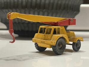 希少♪ マッチボックスmatchbox TAYLOR JUMBO CRANE 11ミニカー ヴィンテージ イギリス製 送料込み