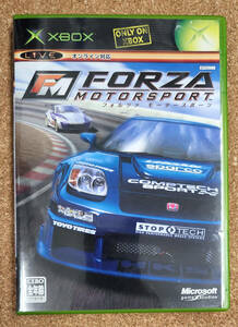 XBOXソフト フォルツァ モータースポーツ Forza Motorsport 初代 第1作目