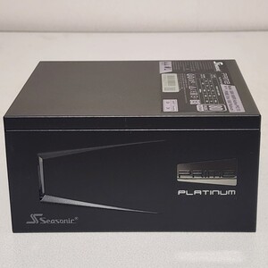 Seasonic PRIME Ultra 1000 Platinum(SSR-1000PD) 1000W 80PLUS PLATINUM認証 ATX電源ユニット フルプラグイン 動作確認済み PCパーツ