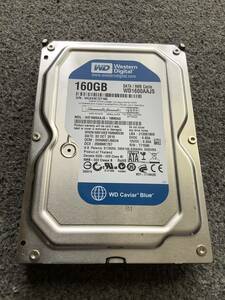 WESTERN DIGITAL WD1600AAJS-19M0A0 【使用時間34618時間】④ 3.5インチHDD/160GB/7200rpm/cash8MB/SATA300