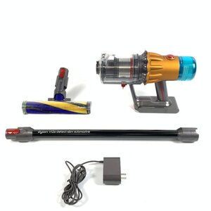 dyson ダイソン SV46 コードレスクリーナー (先端のヘッドはFluffyOpticクリーナーヘッド) 充電ケーブル付き＊ジャンク品