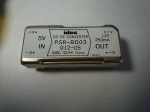 【新品】idec DC/DCコンバータ PSR-BD03012-05 入力:5V 出力:12V/250mA No.2