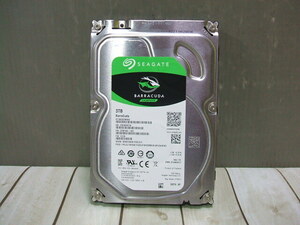 【3.5インチHDD/ 3TB】SEAGATE BARRACUDA ST3000DM008 SATA 43回/83H