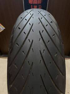 中古MCタイヤ バリ山 METZELER ROADTEC 01 SE 180/55ZR17 メッツラー ロードテック 180 55 17 1819 A3402