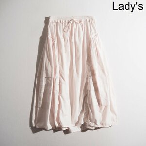 P0370P　▼CECILIE BAHNSEN セシリーバンセン Drawer ドゥロワー▼ MANDY SKIRT コットン ギャザーフレアスカート ピンク UK6 春夏 rb mks