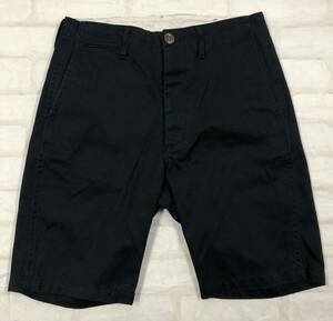 ■ VISVIM ビズビム CHINO SHORTS チノショーツ ショートパンツ ネイビー 1 ●240329