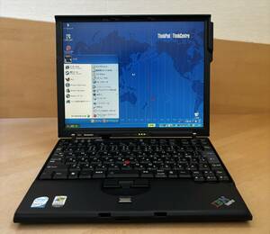 IBM ThinkPad X60 Core2duo T7200 2.0GHz メモリ 512MB HDD 100GB Windows XP リカバリあり 