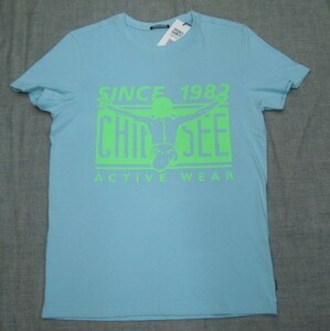 新品CHIEMSEE(キムジー)メンズTシャツHONOK 14-4318 SKY BLUE (S)