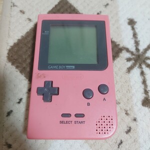 本体のみ 部品取り、ジャンク ゲームボーイポケット Nintendo 任天堂 GAME BOY ゲームボーイ ニンテンドー ゲーム機 pocket ピンク 