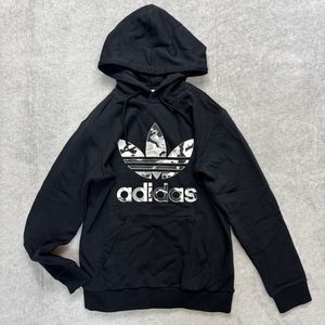 2XLサイズ 新品未使用 adidas Originals アディダス オリジナルス スウェット パーカー 迷彩 カモ ボトムス フーディ 黒 裏起毛 正規品