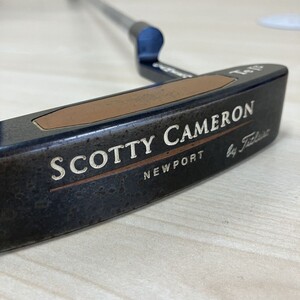 I136-T6-3165 SCOTTY CAMERON NEWPORT TITLEIST Tel3 タイトリスト スコッティキャメロン パター 男性右利き用 ③