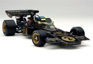 新品未展示品 1/18 EXOTO エグゾト Lotus ロータス Type 72E 1973年 F1 イタリアGP優勝車 #2 ロニー ピーターソン GPC97031 箱付き完品