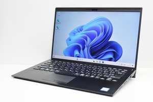 ノートパソコン Windows11 中古 VAIO Pro PK VJPK11C12N 14インチ 第8世代 Core i5 SSD256GB メモリ8GB Windows10 カメラ WWAN