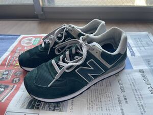 ニューバランス スニーカー クラシック　574 ML574EPF グリーン　26.5cm new balance