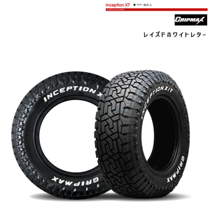 送料無料 グリップマックス 夏 タイヤ 【2本セット 新品】 GRIPMAX INCEPTION X/T M+S(RWL) 265/65R17 120/117Q RWL