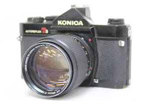 【訳あり品】 コニカ Konica Autoreflex T3 ブラック Hexanon AR 85mm F1.8 ボディレンズセット v7217