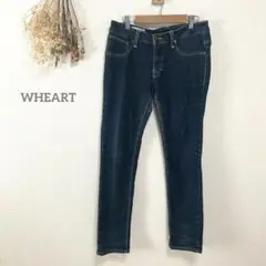 WHEART✳︎スキニーパンツ　デニム　大きめサイズ　オールシーズン　秋　美脚