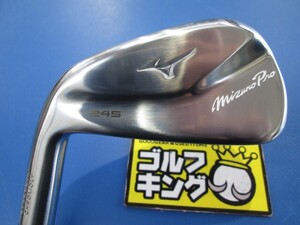 GK三好◆ 357 【レフティー】　【美品】　【単品5番アイアン】 ミズノ◆Mizuno Pro 245◆ミズノ プロ◆N.S.PRO 850GH neo◆S◆24度◆左用◆