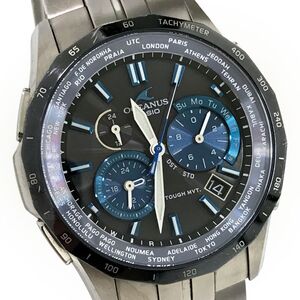 美品 CASIO カシオ OCEANUS オシアナス マンタ 腕時計 OCW-S1400D-2AJF 電波ソーラー タフソーラー チタン マルチバンド6 箱付き 動作OK