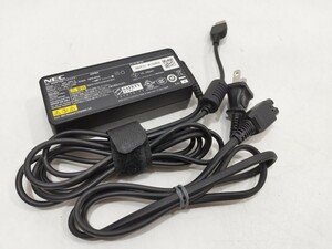 管理1246 【保証付き】 NEC 20V/3.25A/65W ADP004 ADP-65FD E / PA-1650-72 四角コネクター純正 ACアダプタ