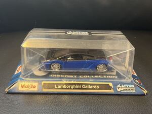 1/64 Lamborghini GALLARDO ランボルギーニガヤルド ブルーブラック　カスタムショップ　改造 ローダウンダイキャストミニカー　マイスト