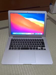 Macbook Air 13.3インチ Mid 2013 i5 8GB SSD256GB バッテリー184回