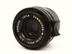 美品 LEICA ライカ カメラレンズ SUMMICRON-M 1:2/35 ASPH E39 3888300 箱・説明書付 フィルター ERNST LEITZ WETZLAR UVa GERMANY