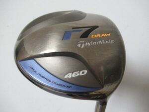 ★TaylorMade テーラーメイド r7 DRAW 460HT ドライバー 1w レディース 純正カーボンシャフト K804　★レア★激安★中古★　★